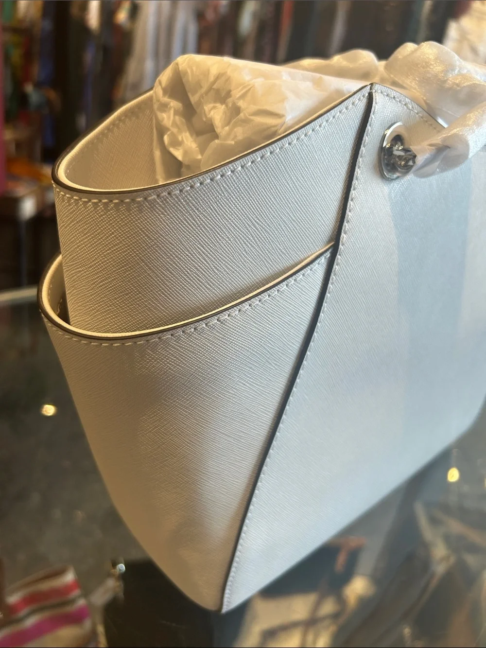 Michael Kors structured saffiano